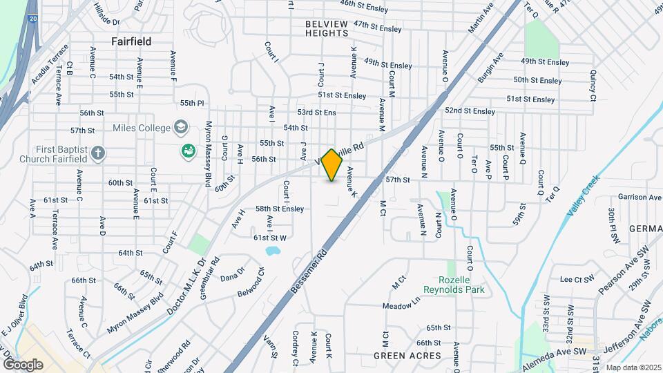 1043 57th St Map and Location Details