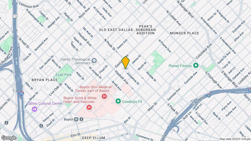 4114 Junius St Map and Location Details