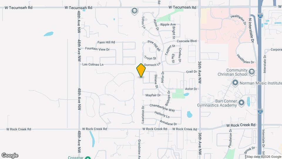 2908 Glasgow Dr Map and Location Details