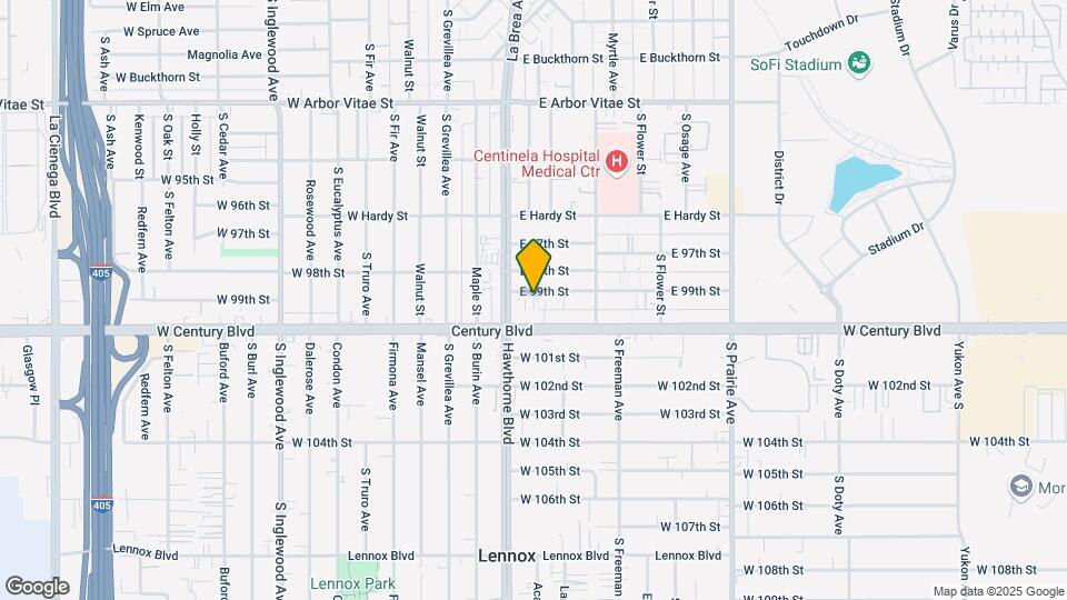 318 E 99th St Mapa y Detalles de la Ubicación
