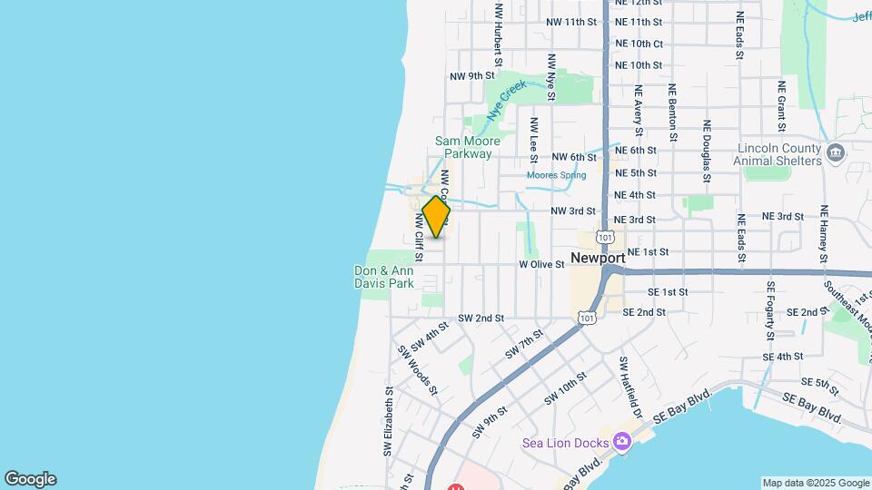 710 NW 1st St Map and Location Details