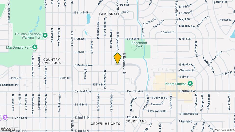 5433 E Murdock St Map and Location Details