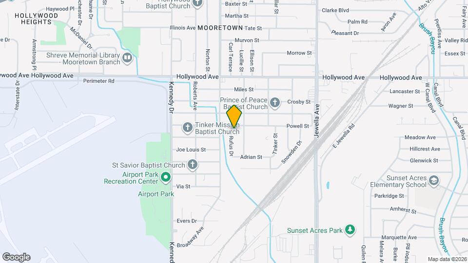 6205 Rufus Dr Map and Location Details