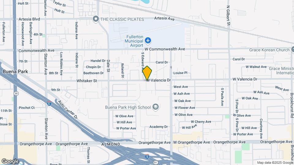 4002 W Valencia Dr Mapa y Detalles de la Ubicación