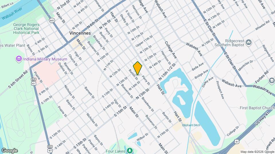 1326 Buntin St Map and Location Details