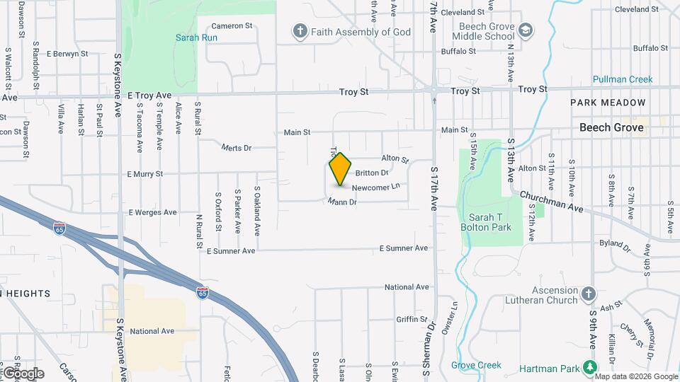 376 Ticen St Map and Location Details