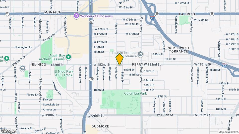 4160 W 182nd St Map and Location Details