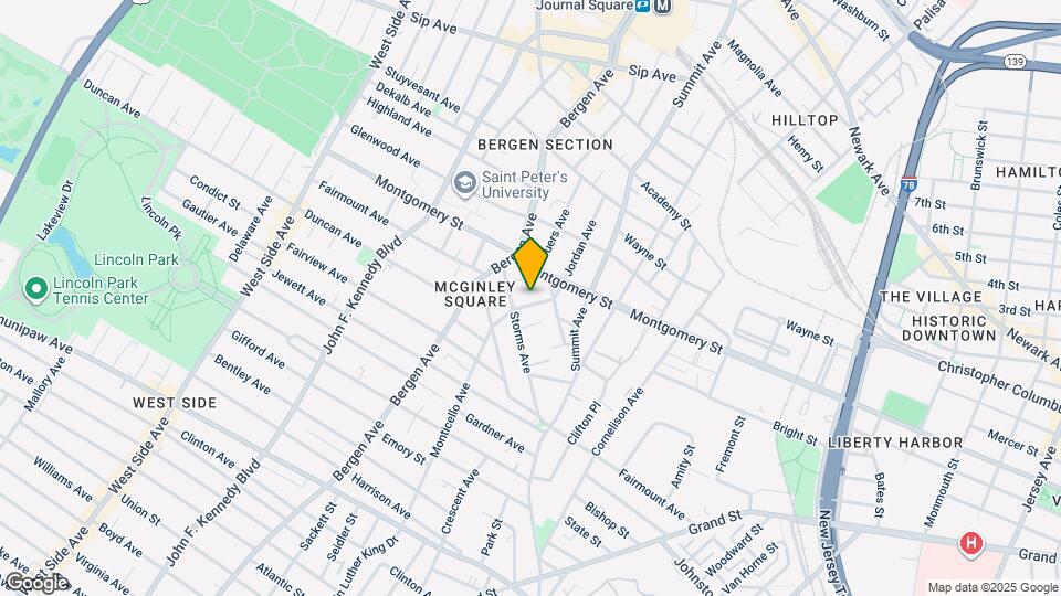 281-283-283 Monticello Ave Map and Location Details