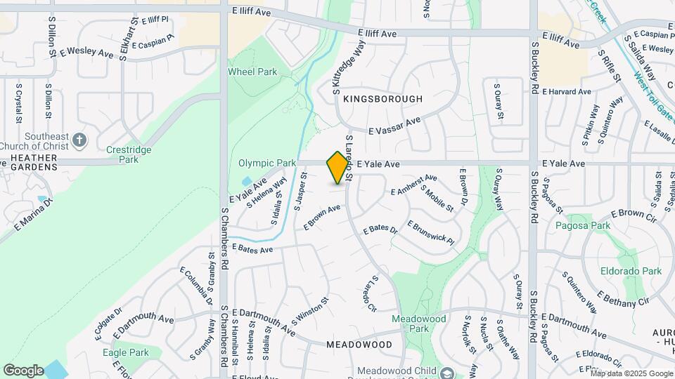 15897 E Amherst Pl Map and Location Details