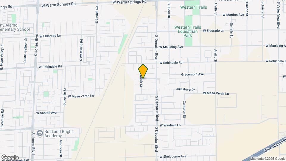 5033 W Moberly Ave Map and Location Details