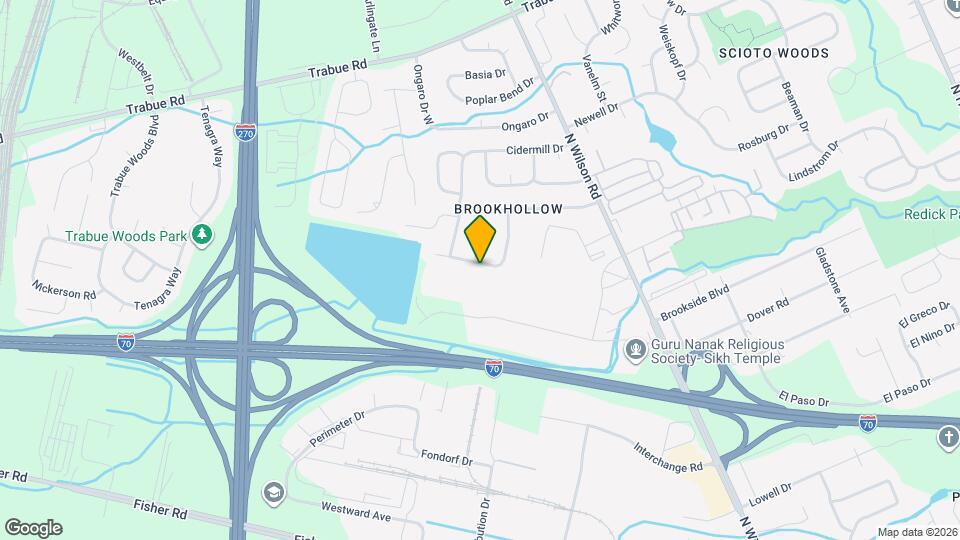 3953 Deer Lake Way Map and Location Details