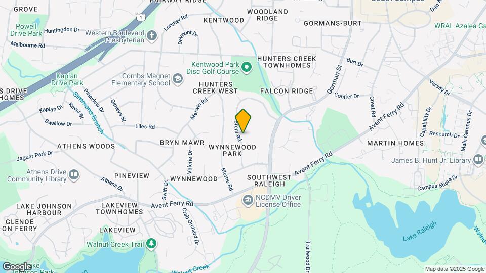 709 Brent Rd Map and Location Details