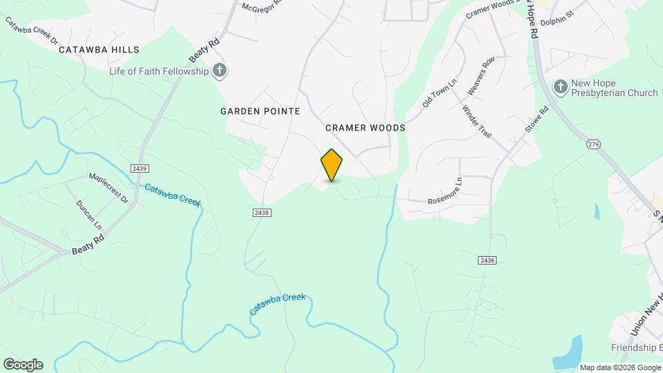 6003 Rosemore Ln Map and Location Details