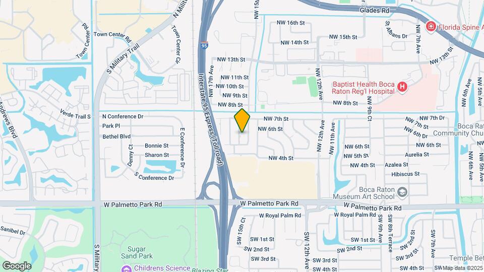 556 NW 15th Ct Map and Location Details
