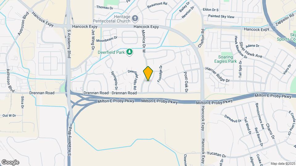 3444 Hunterwood Dr Map and Location Details