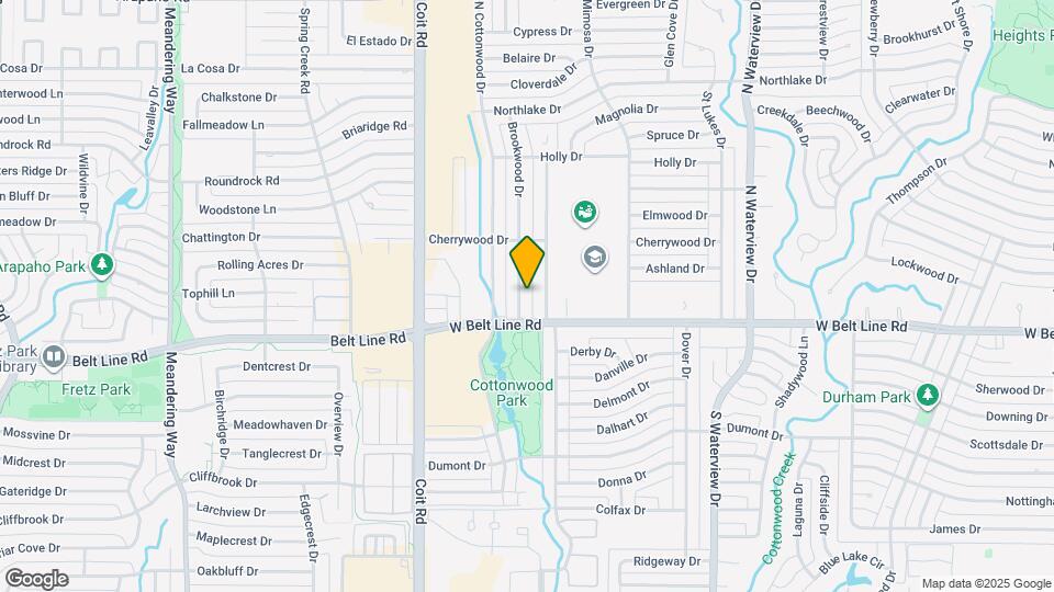 108 Brookwood Dr Map and Location Details