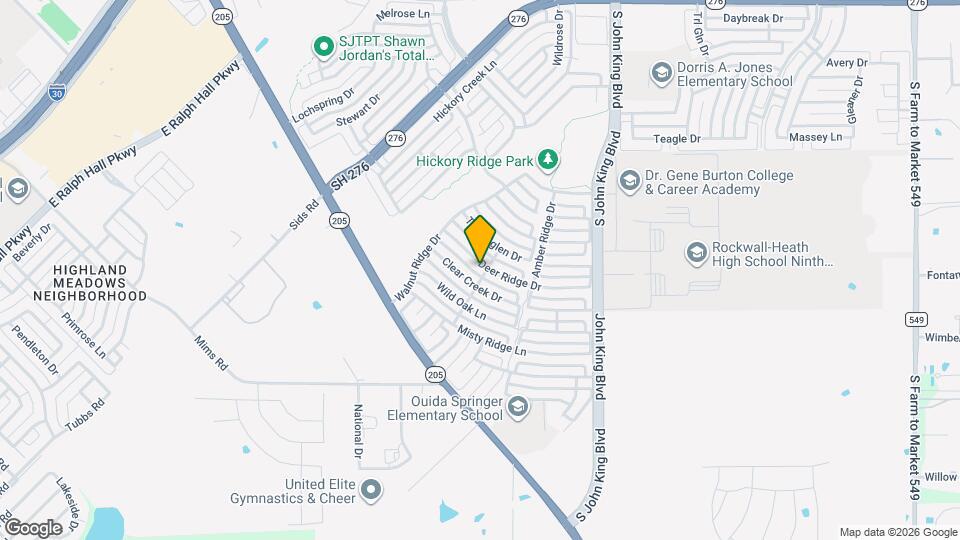 2863 Deer Ridge Dr Map and Location Details