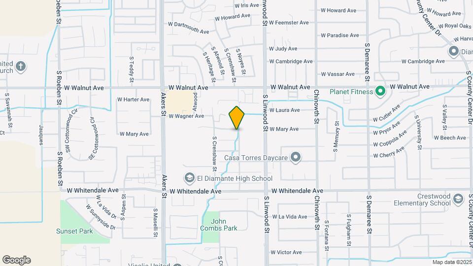 4711 W Mary Ave Map and Location Details