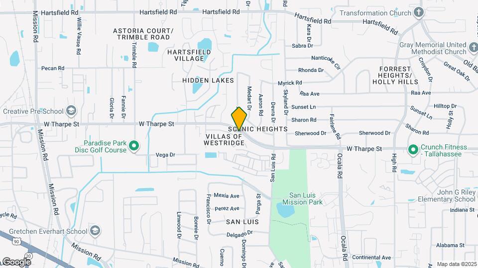 2203 Sandpiper St Map and Location Details
