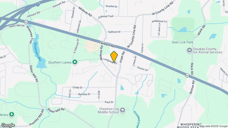 3715 Longview Dr Mapa y Detalles de la Ubicación