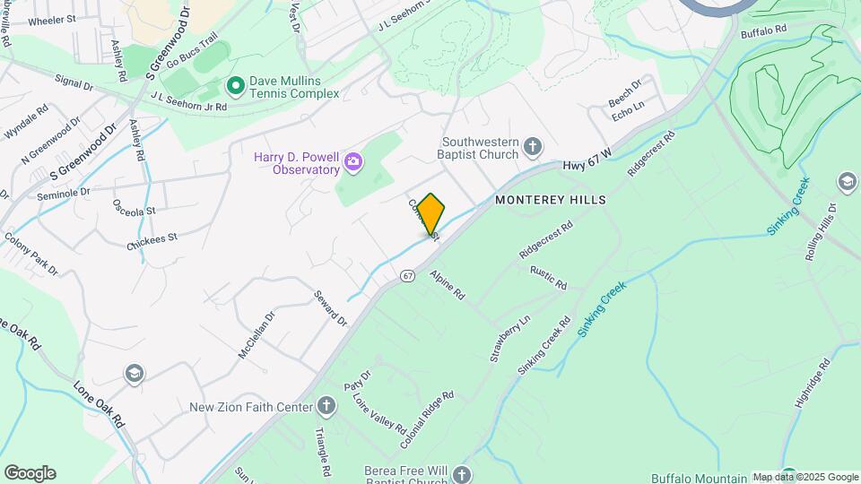 1718 Concord St Map and Location Details