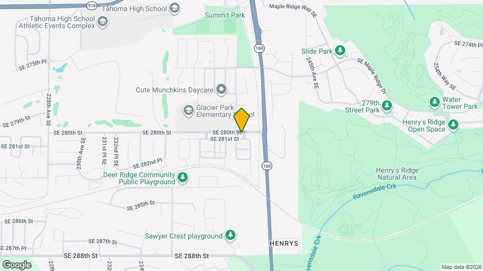 24038 SE 281st St Map and Location Details
