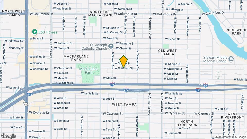 2904 W Chestnut St Map and Location Details