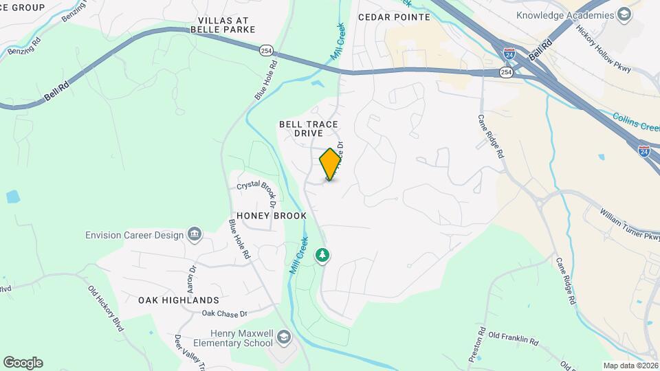 1414 Bell Trace Dr Mapa y Detalles de la Ubicación