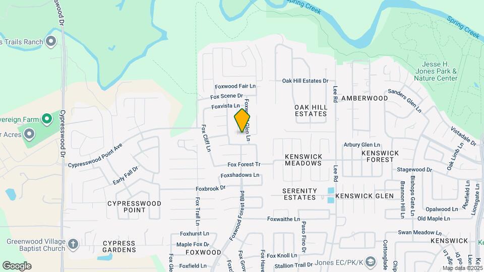 20806 Fox Trot Ct Map and Location Details
