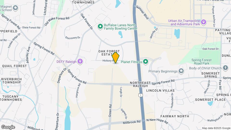 3108 1/2 Hickory Rd Map and Location Details