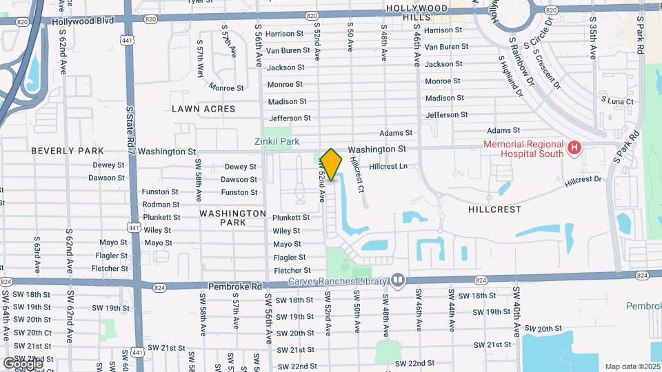 1030 Eucalyptus Dr Map and Location Details