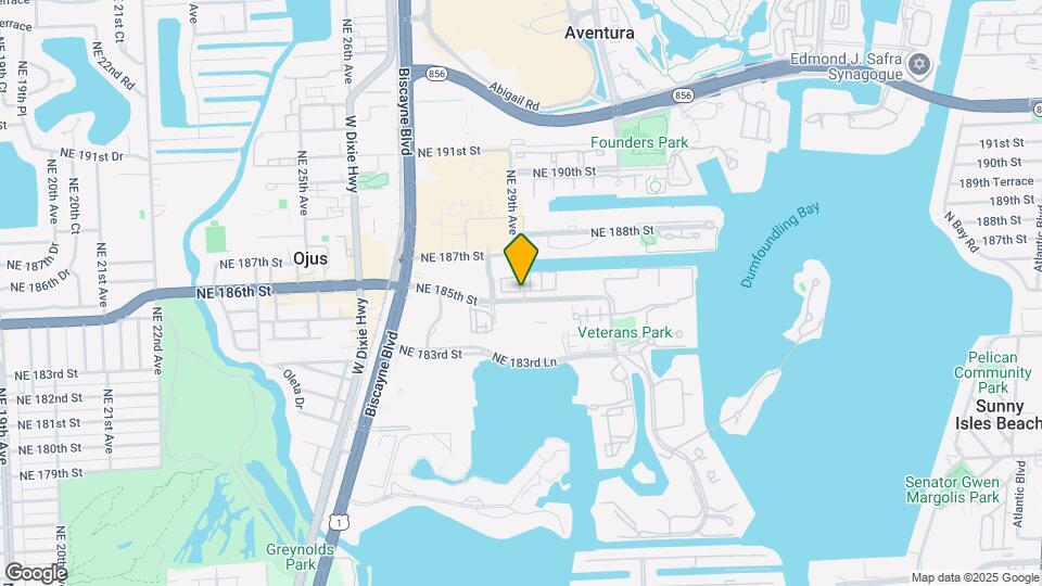 2881 NE 185th St Map and Location Details