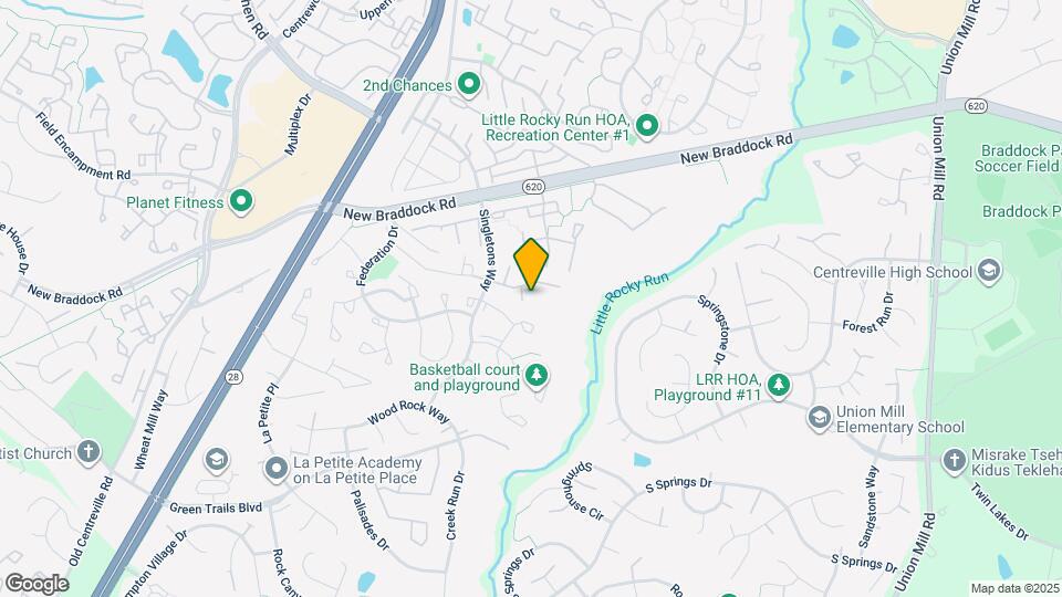 13937 Winding Ridge Ln Map and Location Details
