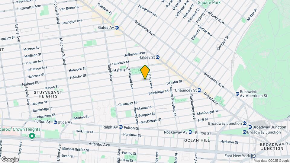 704 Macdonough St Map and Location Details