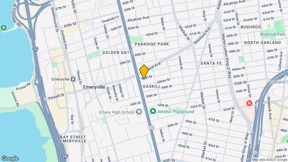 1089 57th St Mapa y Detalles de la Ubicación