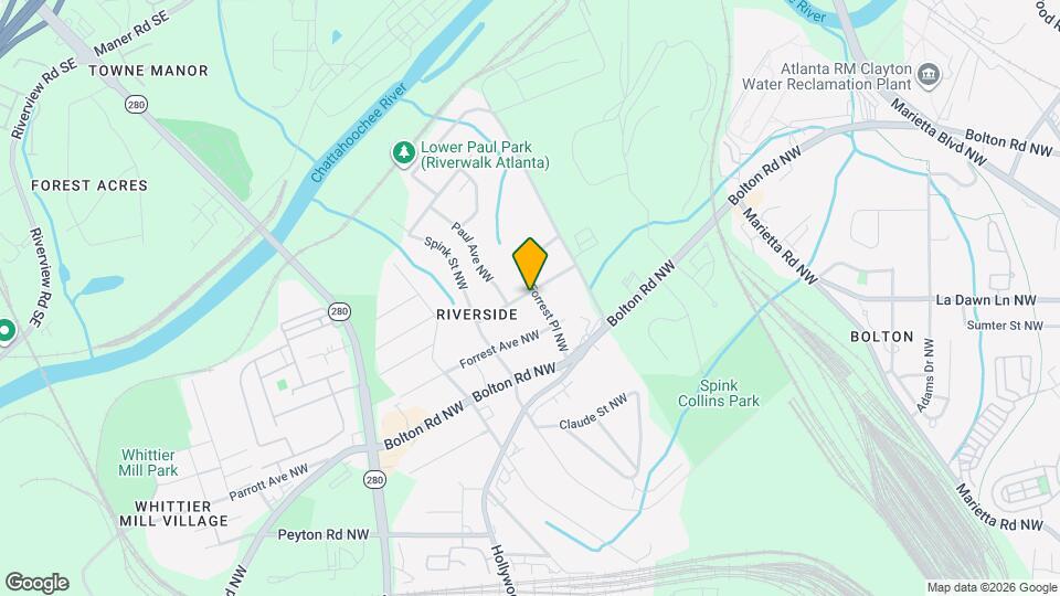 2208 Forrest Pl NW Map and Location Details