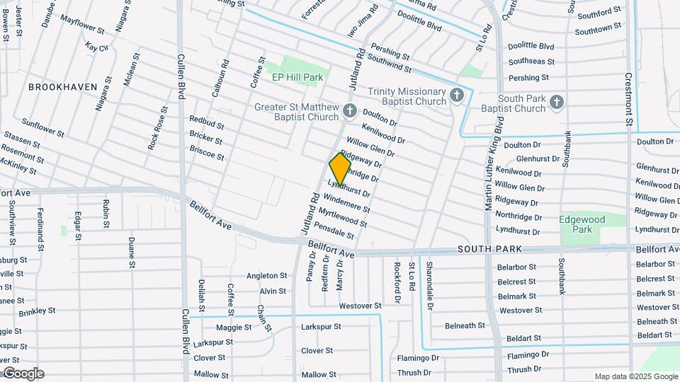5126 Lyndhurst Dr Map and Location Details