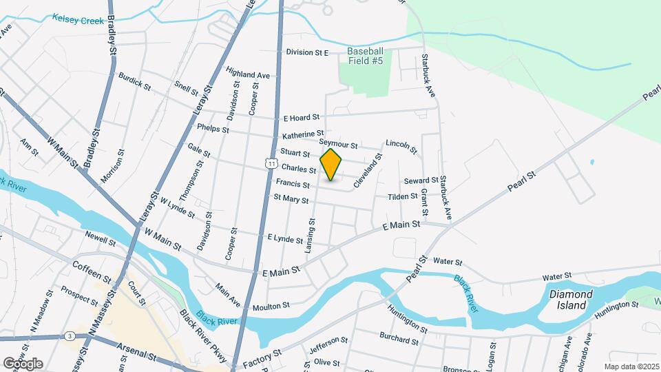 215 Francis St Map and Location Details