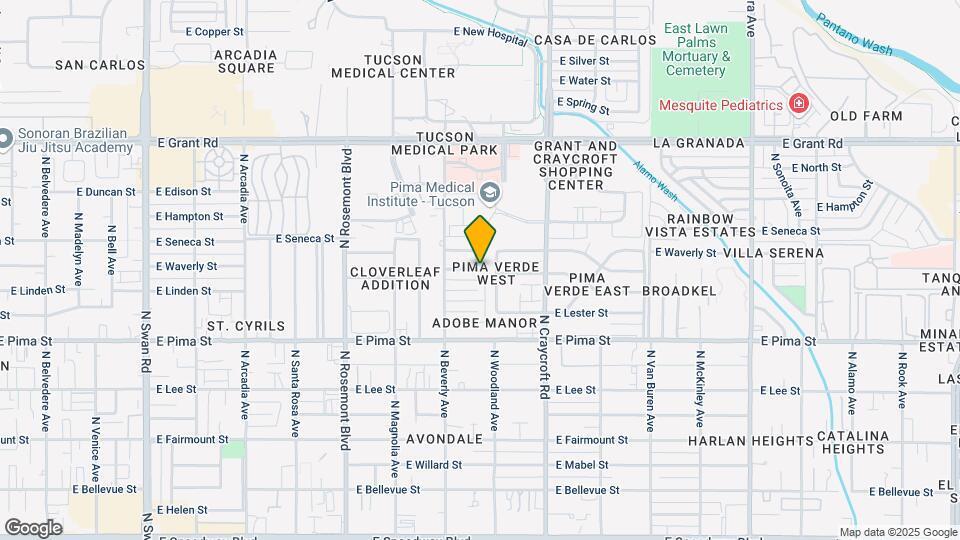 5352 E Waverly St Mapa y Detalles de la Ubicación