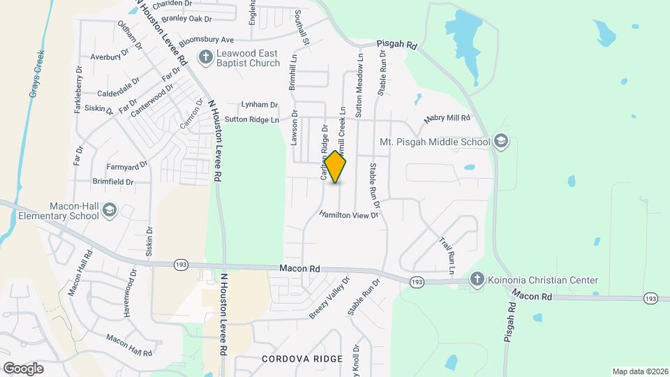1419 Sawmill Creek Ln Map and Location Details