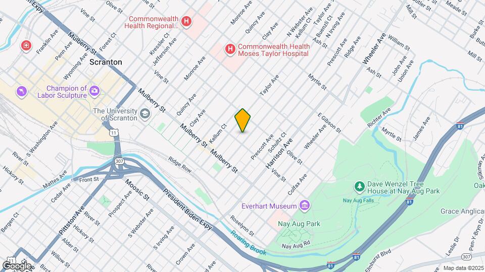 513 N Irving Ave Map and Location Details