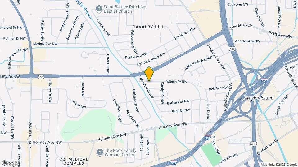 2921 Wilson Dr NW Map and Location Details