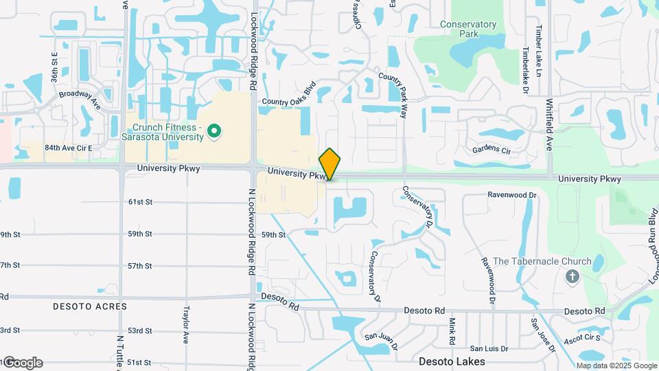 3401 Parkridge Cir Map and Location Details