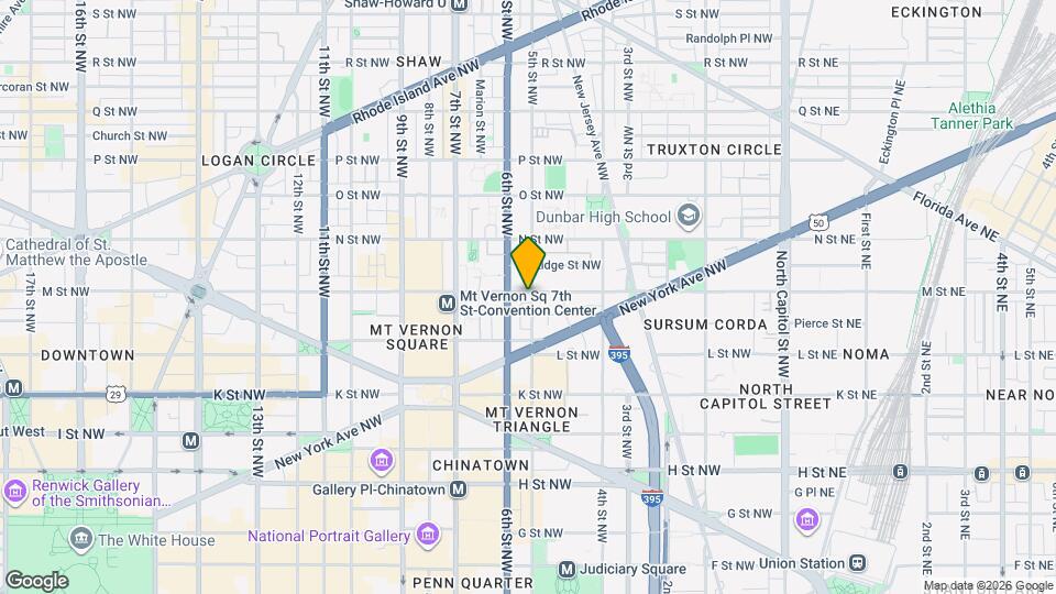 500 M St NW, Unit 3 Mapa y Detalles de la Ubicación