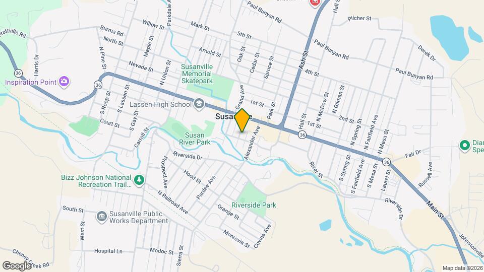 1505 Cornell St Map and Location Details