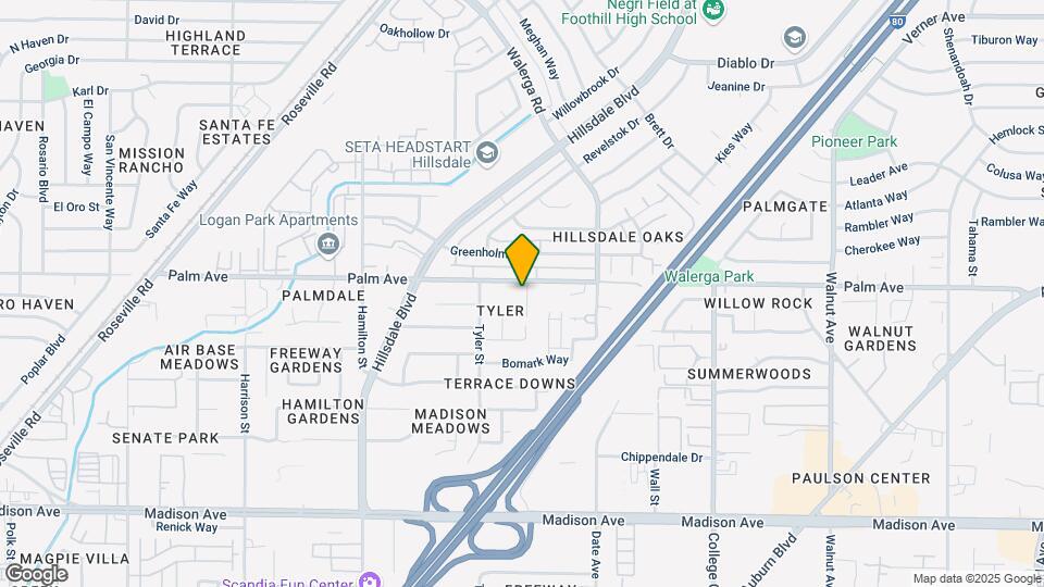 5537 Malibu Palm Ct Map and Location Details