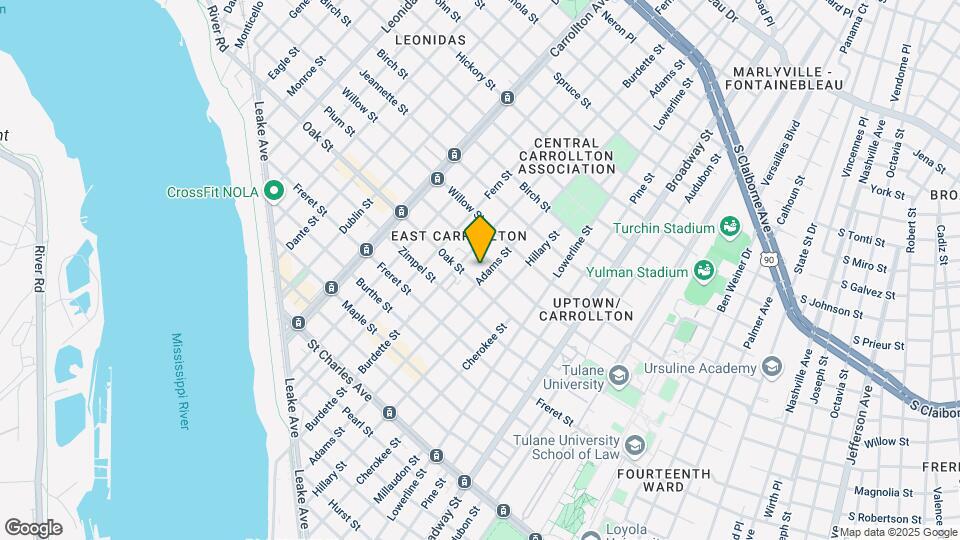 1220 Adams St, Unit 2 Mapa y Detalles de la Ubicación