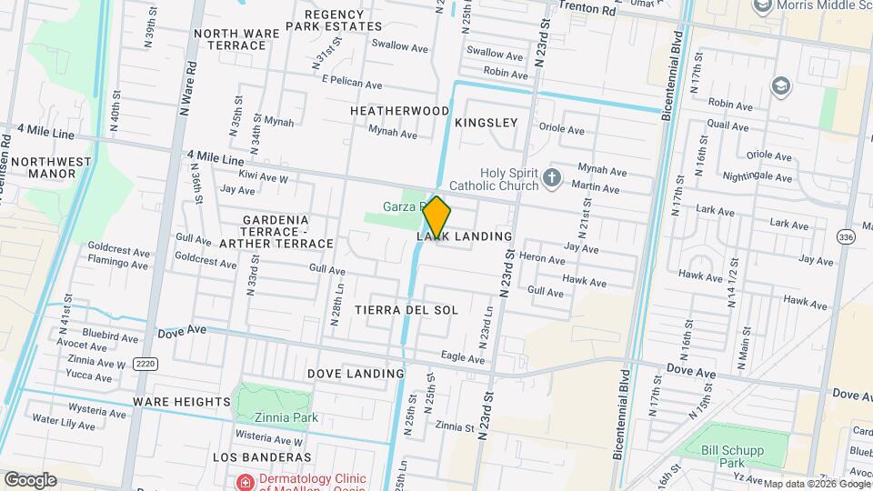 23 Heron Ave Map and Location Details