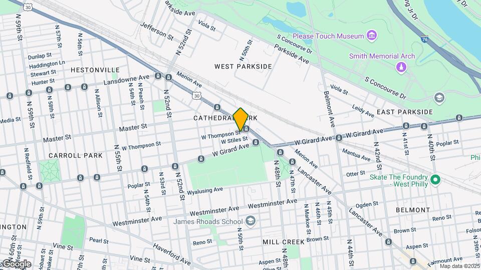 4920 W Thompson St Map and Location Details