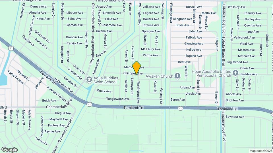 353 Warrington Blvd Map and Location Details